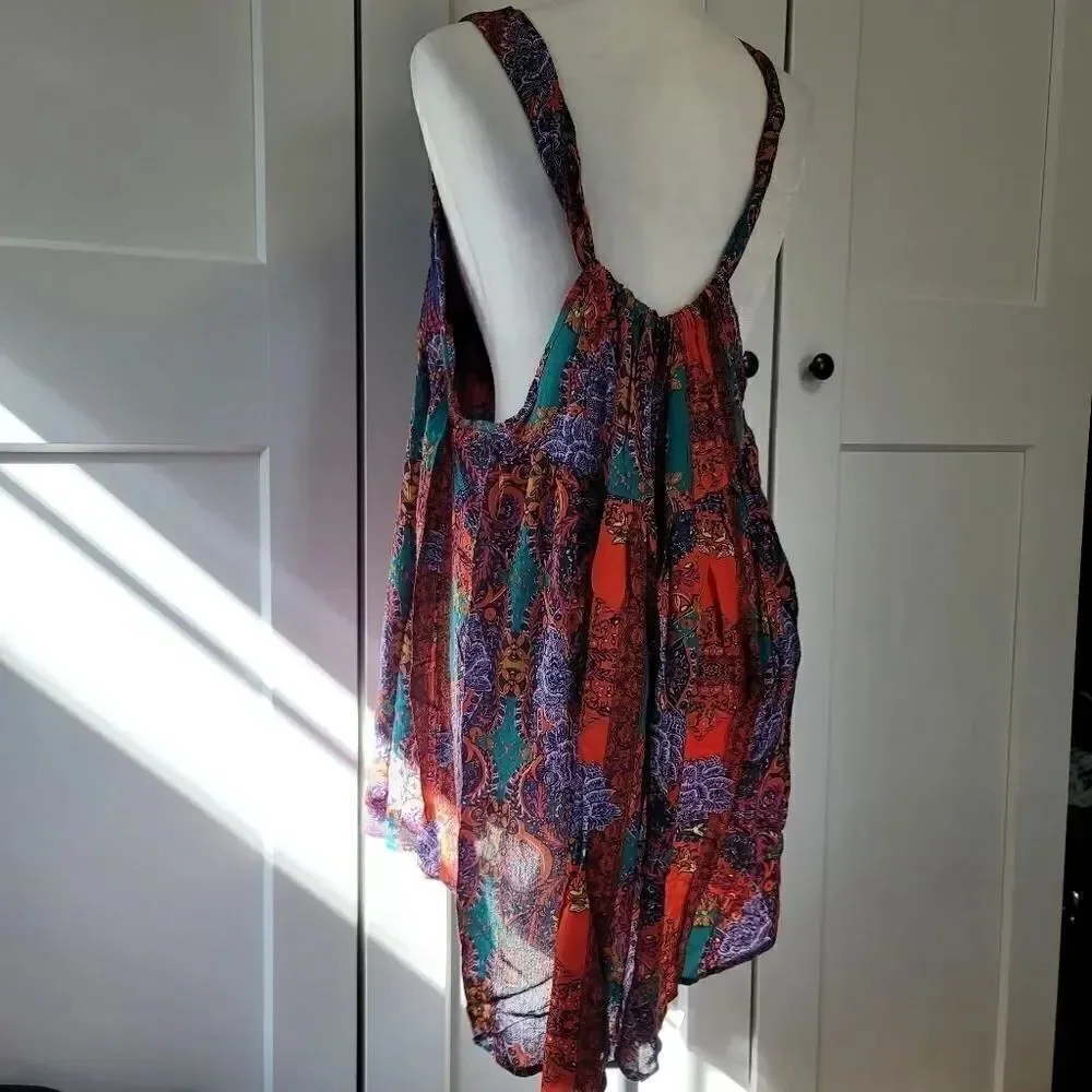 Free people count me in trapeze tunic top
